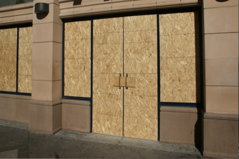 Boarding Up in North Feltham, East Bedfont, TW14